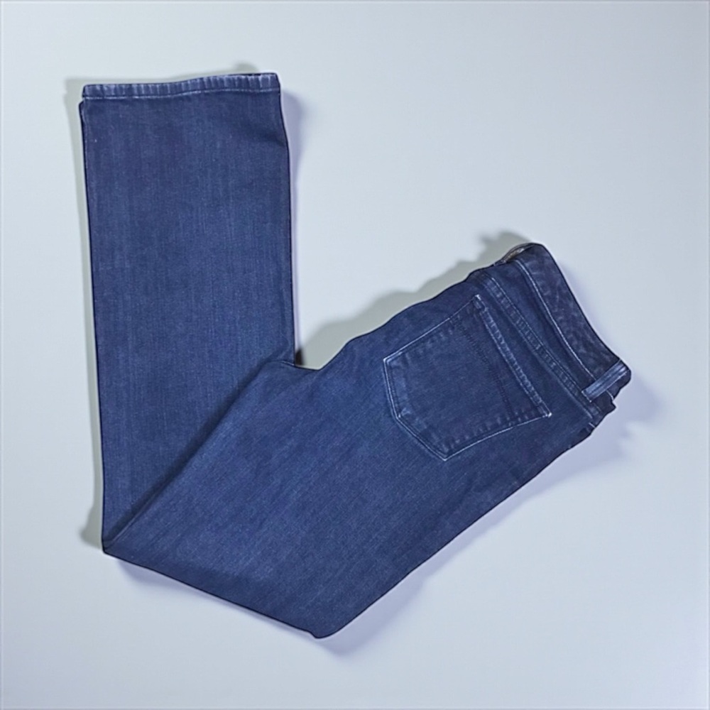LL Bean “Favorite” Jean Mid Rise Straight Leg in Dark Wash Size 8